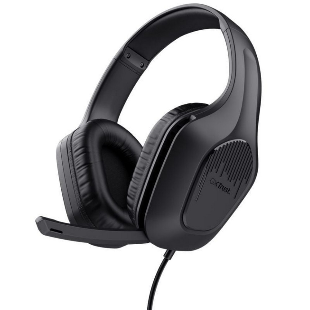 Auriculares Gaming con Micrófono Trust Gaming GXT 417 Zirox/ Jack 3.5/ Negros
