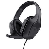Auriculares Gaming con Micrófono Trust Gaming GXT 417 Zirox/ Jack 3.5/ Negros