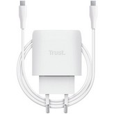 Cargador de Pared GaN Trust Maxo 45W/ 1xUSB Tipo-C/ Incluye Cable USB Tipo-C/ 45W