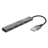 Hub USB 2.0 Trust Halyx/ 4xUSB