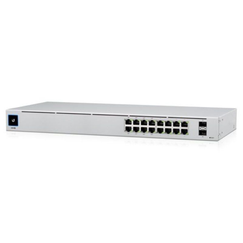 Switch Gestionable Ubiquiti USW-16-POE 16 Puertos/ RJ-45 Gigabit 10/100/1000 / SFP/ PoE - Ítem