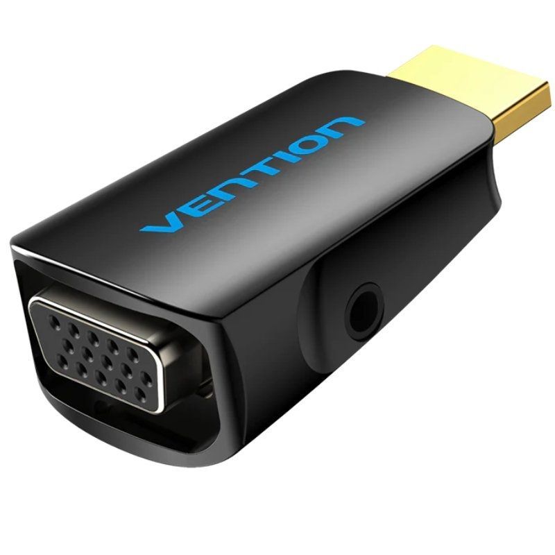 Adaptador Conversor Vention AIDB0/ HDMI Macho a VGA Hembra/ Audio Jack 3.5mm - Ítem
