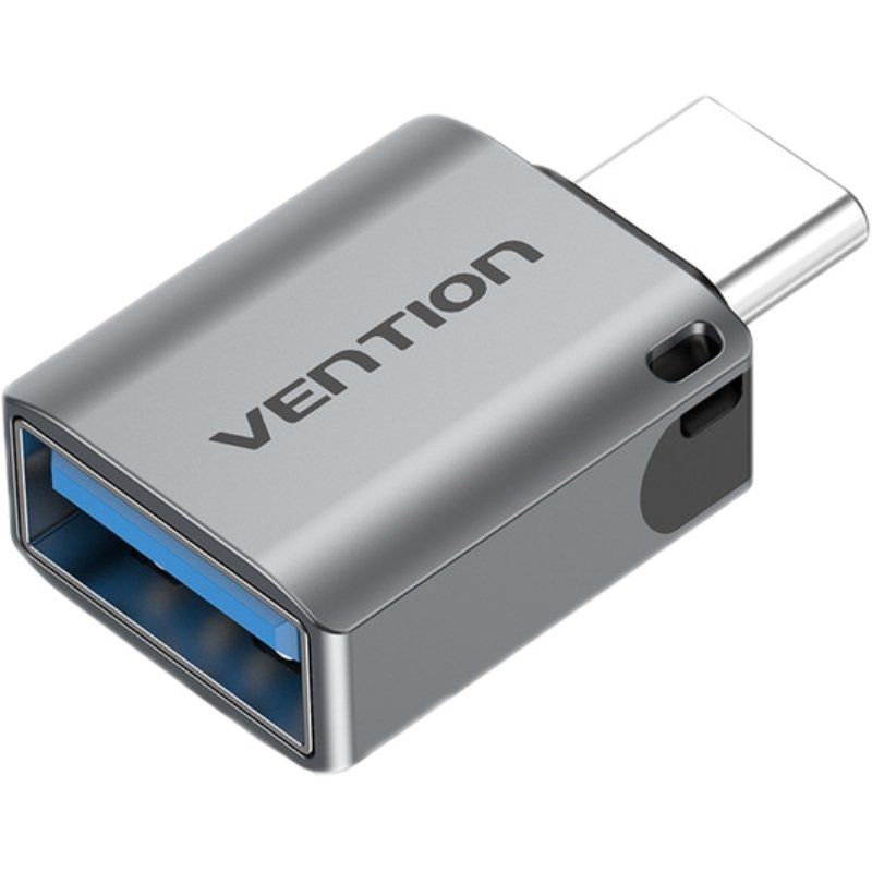 Adaptador USB 3.0 Vention CDQH0/ USB Tipo-C Macho - USB Hembra