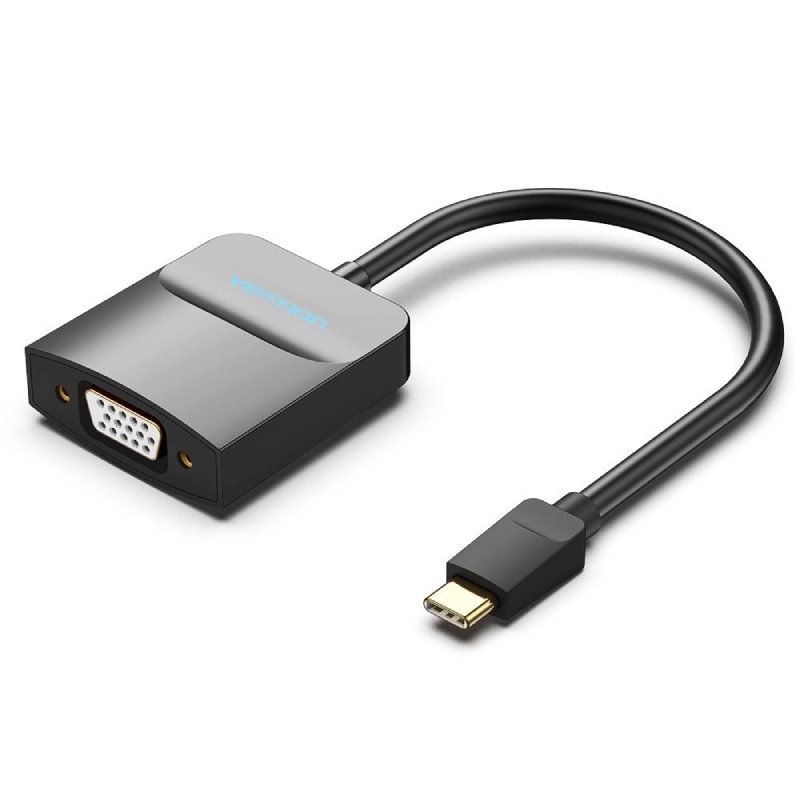 Adaptador USB Tipo-C Vention TDDBB/ USB Tipo-C Macho - VGA Hembra - Ítem