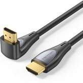 Cable HDMI 2.0 4K Acodado Vention ALQBG/ HDMI Macho - HDMI Macho/ 1.5m/ Negro