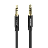 Cable Estéreo Vention BAXBH/ Jack 3.5 Macho - Jack 3.5 Macho/ 2m/ Negro