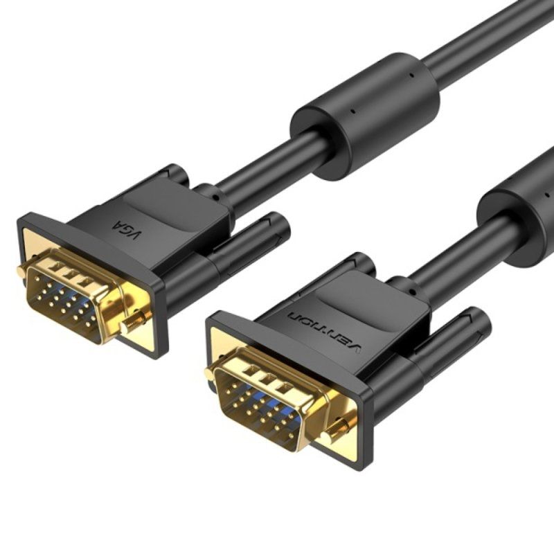 Cable SVGA Vention DAEBH/ VGA Macho - VGA Macho/ 2m/ Negro - Ítem
