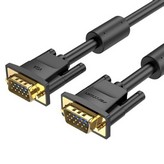 Cable SVGA Vention DAEBJ/ VGA Macho - VGA Macho/ 5m/ Negro