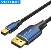 Cable Conversor DisplayPort 1.4 8K Vention HCFLH/ DisplayPort Macho - Mini DisplayPort Macho/ 2m/ Negro y Azul