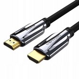 Cable HDMI 2.1 8K Vention AALBF/ HDMI Macho - HDMI Macho/ 1m/ Gris y Negro