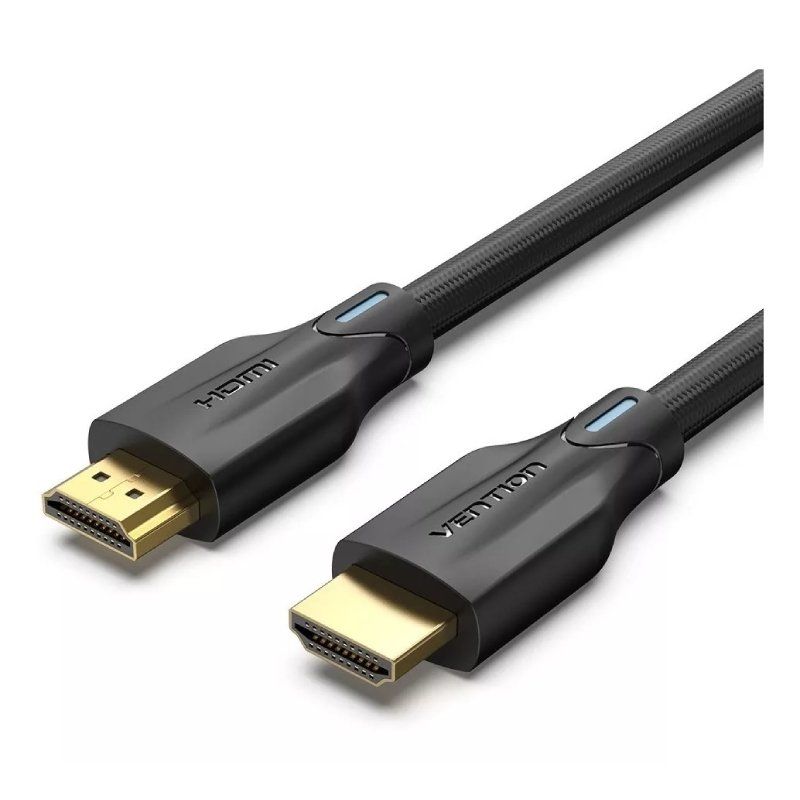 Cable HDMI 2.1 8K Vention AAUBH/ HDMI Macho - HDMI Macho/ 2m/ Negro