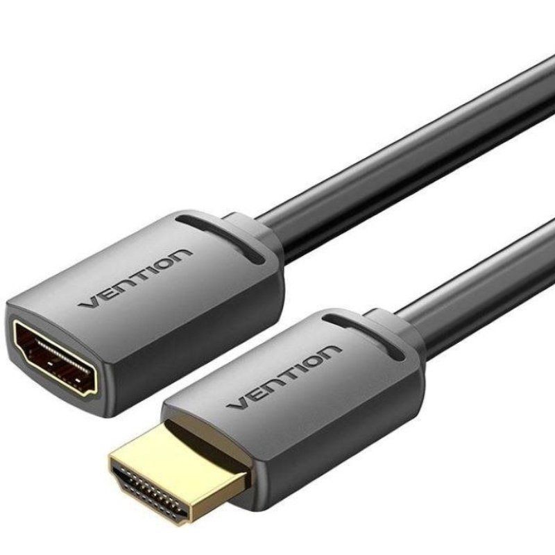 Cable Alargador HDMI 4K Vention AHCBF/ HDMI Macho - HDMI Hembra/ 1m/ Negro - Ítem