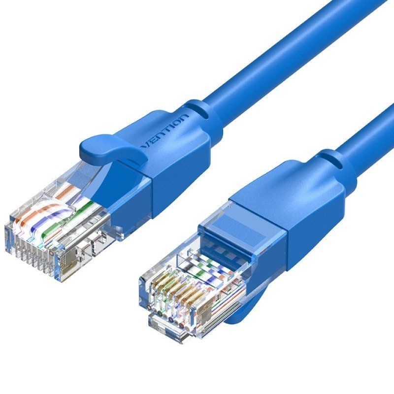 Cable de Red RJ45 UTP Vention IBELD Cat.6/ 50cm/ Azul