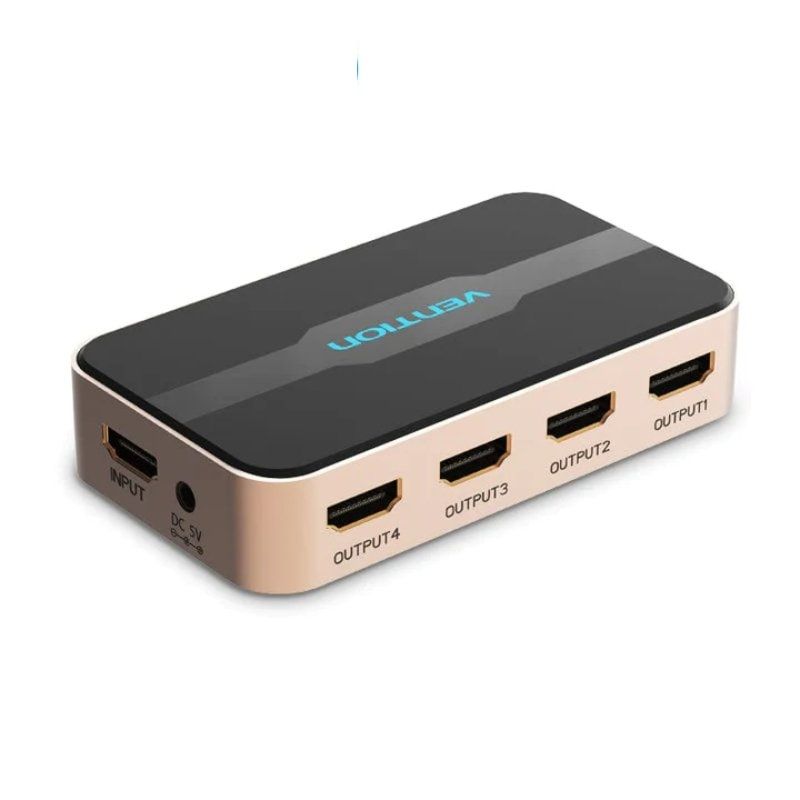 Duplicador HDMI Vention ACCG0-EU/ 4x HDMI Hembra - HDMI Macho - Ítem