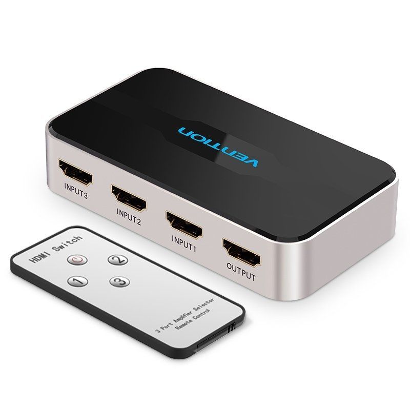 Duplicador HDMI Vention AFFH0/ 4x HDMI Hembra - HDMI Macho - Ítem
