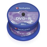 DVD+R Verbatim Advanced AZO 16X/ Tarrina-50uds