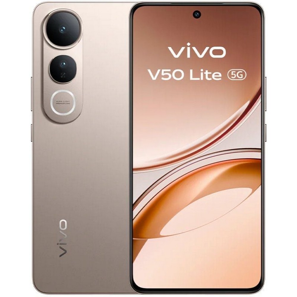 Smartphone Vivo V50 Lite 12GB/ 512GB/ 6.77'/ 5G/ Oro Titanio