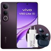 Smartphone Vivo V50 Lite 8GB/ 256GB/ 6.77'/ 5G/ Negro Fantasmal