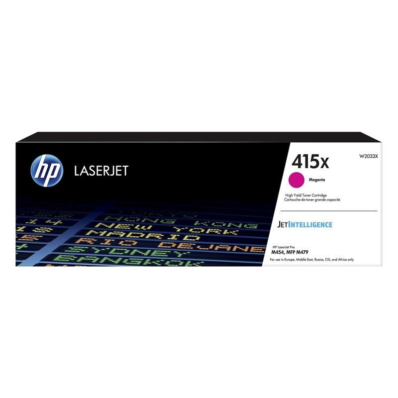 Tóner Original HP nº415X XL Alta Capacidad/ Magenta