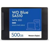 Disco SSD Western Digital WD Blue SA510 500GB/ SATA III