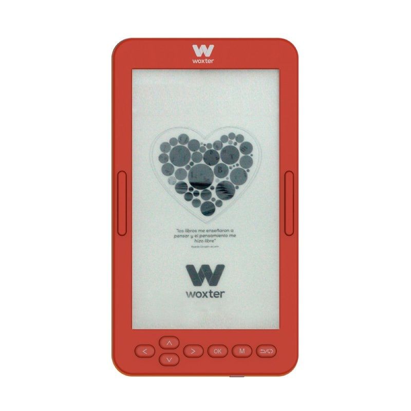 Libro Electrónico Ebook Woxter Scriba 195 S/ 4.7'/ Tinta Electrónica/ Rojo - Ítem