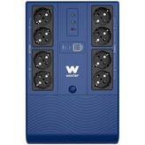 SAI Línea Interactiva Woxter Multibase UPS 800 VA/ 800VA-480W/ 8 Salidas/ Formato Torre