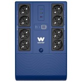 SAI Línea Interactiva Woxter Multibase UPS 1200 VA/ 1200VA-720W/ 8 Salidas/ Formato Torre