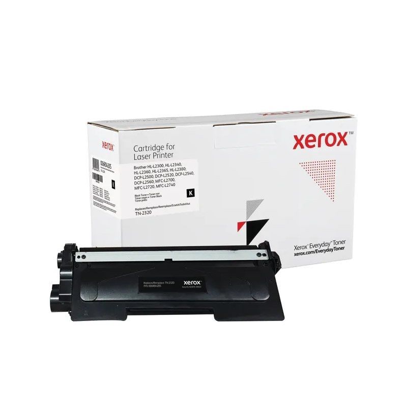 Tóner compatible Xerox 006R04205 compatible con Brother TN-2320/ 2600 páginas/ Negro - Ítem