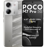 Smartphone Xiaomi POCO M7 Pro 12GB/ 512GB/ 6.67'/ 5G/ Plata
