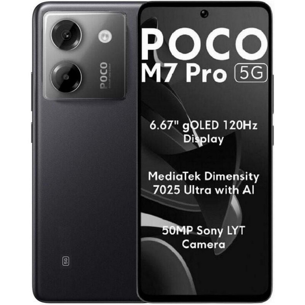 Smartphone Xiaomi POCO M7 Pro 8GB/ 256GB/ 6.67'/ 5G/ Negro