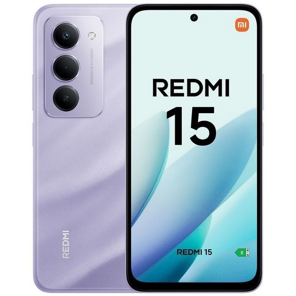 Smartphone Xiaomi Redmi 15 6GB/ 128GB/ 6.9'/ Purpura
