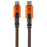 Cable USB Tipo-C Lightning Xtorm CXX003/ USB Tipo-C Macho - Lightning Macho/ Hasta 60W/ 480Mbps/ 1.5m/ Naranja y Negro