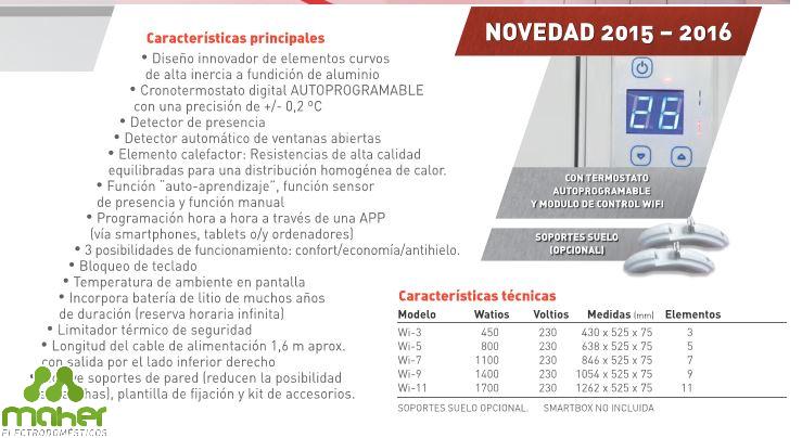 EMISOR TÉRMICO WIFI HAVERLAND WI-3 1